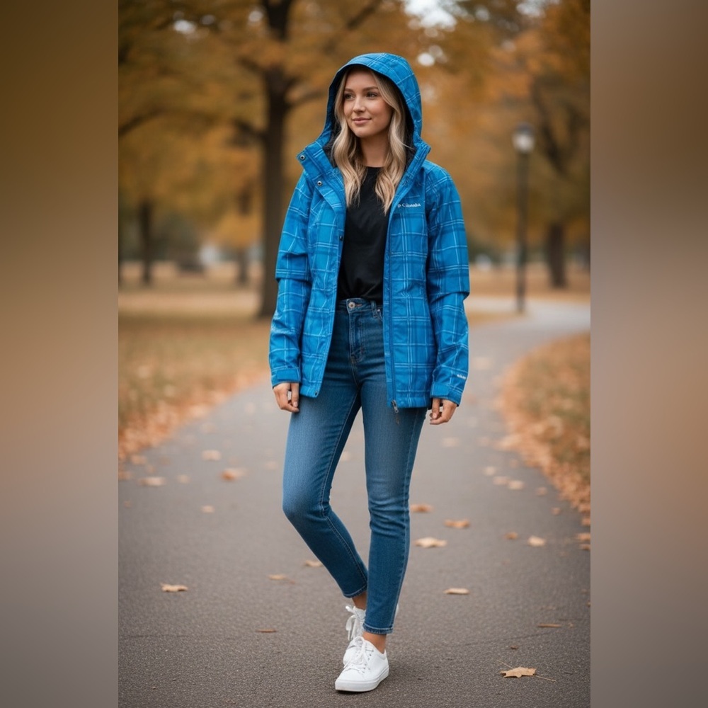 Columbia Women's Vibrant Blue Ski Jacket